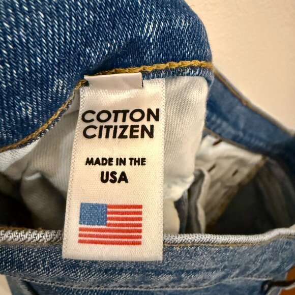 Classic High-Rise Denim — Cotton Citizen — Blue Jeans — Woman — Size 27 - Picture 8 of 8